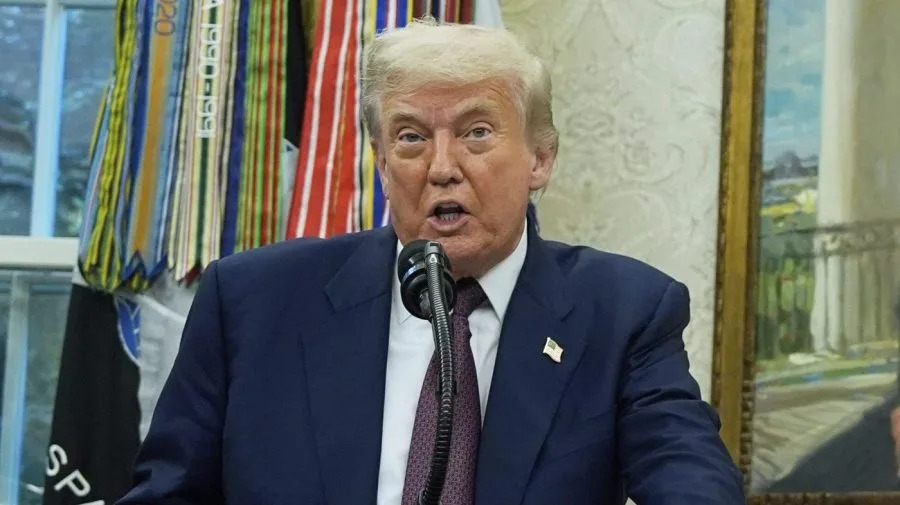 Watch: Trump honors veterans at Purple Heart Day event