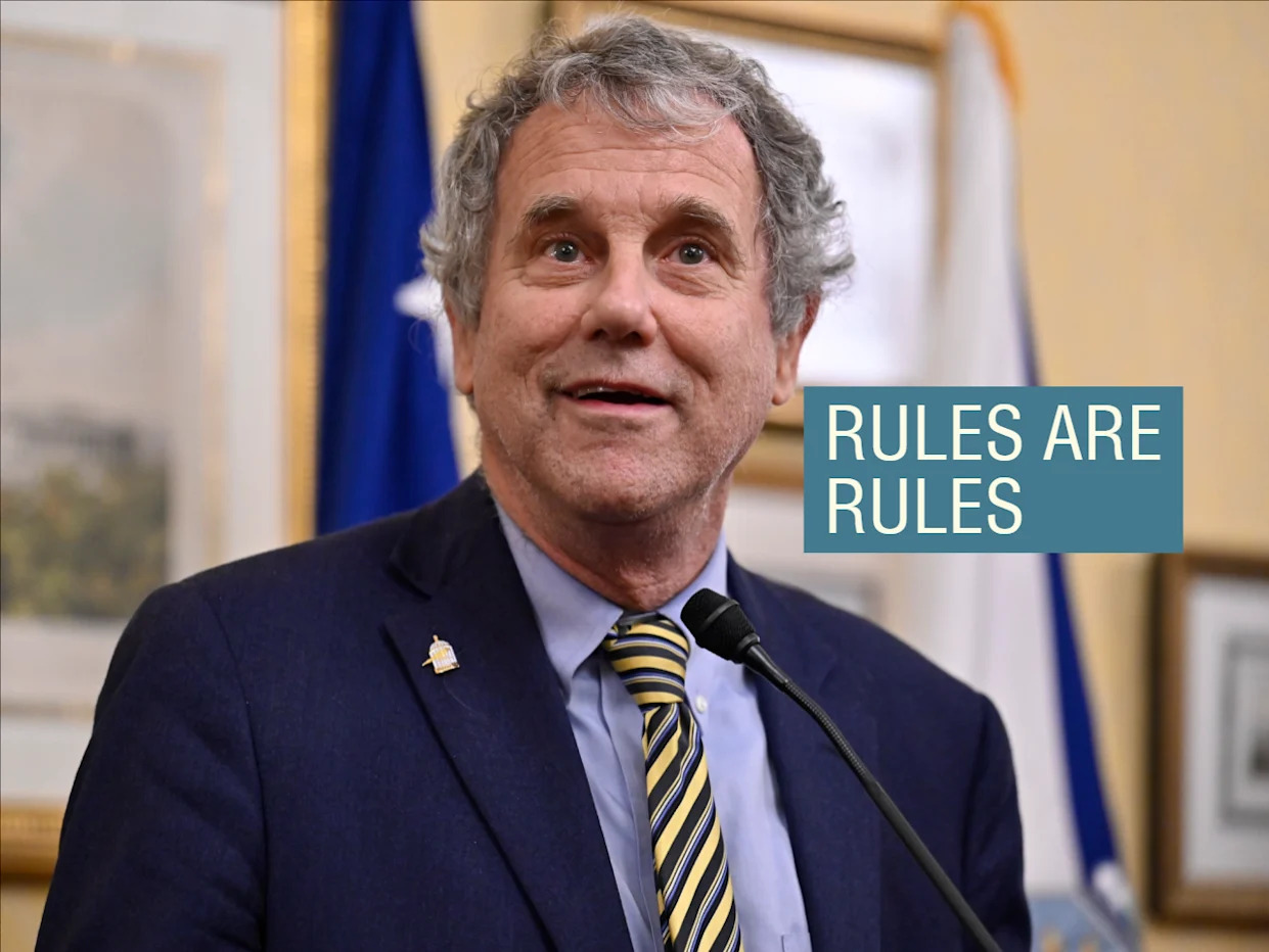 Sherrod Brown faces a seniority challenge if he tries a comeback