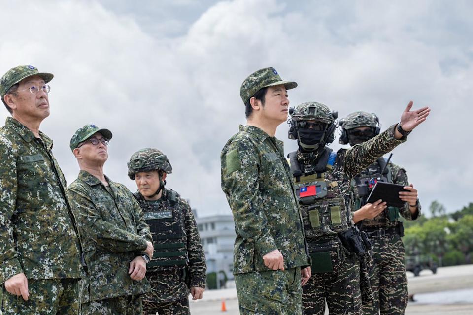 三軍統帥、總統賴清德。(資料圖/賴清德臉書)