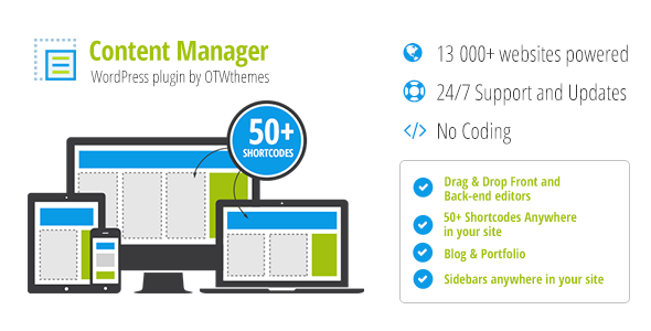 Content Manager for WordPress v2.18