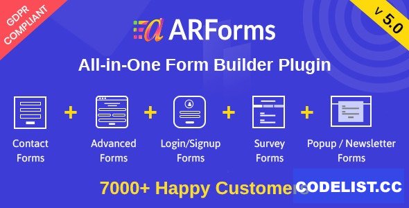 ARForms v5.5 - Wordpress Form Builder Plugin