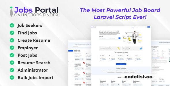 Jobs Portal v5.0 - Job Board Laravel Script