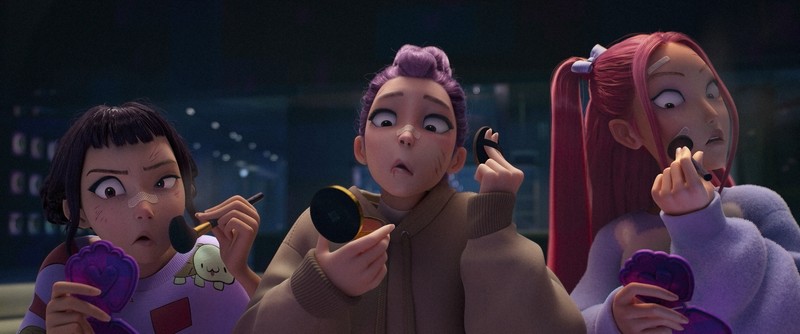 「KPOPガールズ！デーモン・ハンターズ」©2025 Netflix