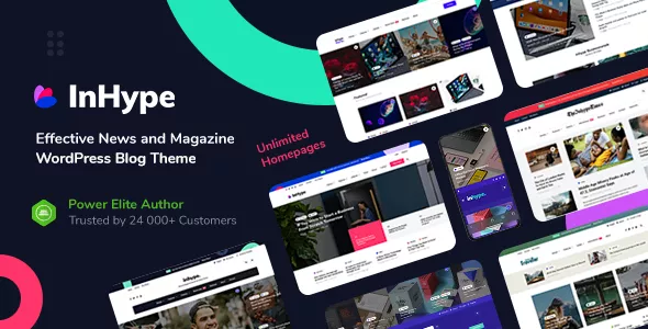 InHype - Blog & Magazine WordPress Theme v1.5.2