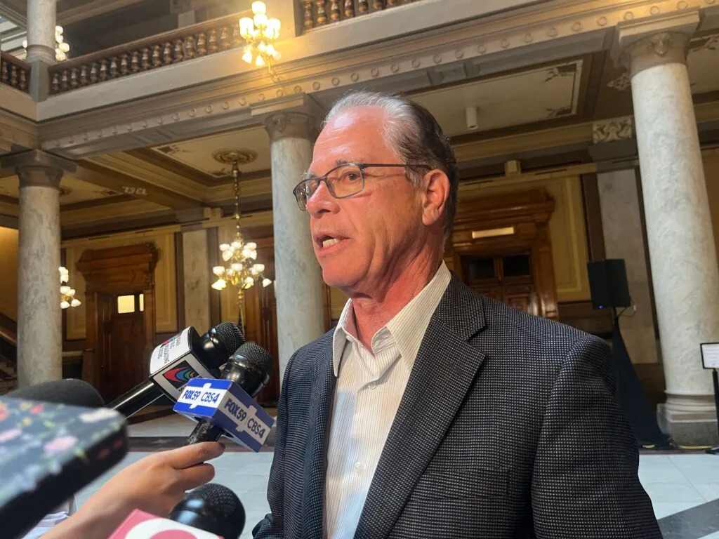 Vice President heads to Indiana to push redistricting, but legalities remain unclear