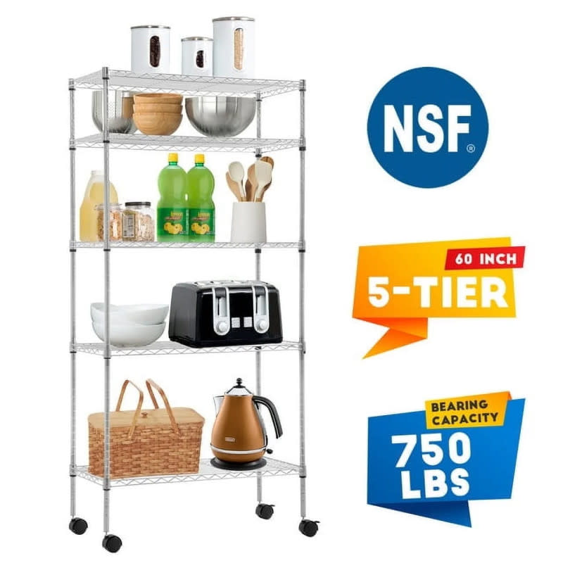 Walmart Is Selling a 'Heavy-Duty' $130 Shelving Unit for $54, and Shoppers Say It's 'Worth Every Penny'