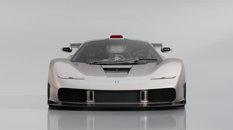 Front end of a beige GMSV S1 LM