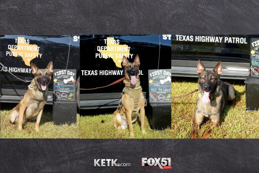 BACK TO SCHOOL: Texas DPS shares ‘first day’ pictures at K-9 school