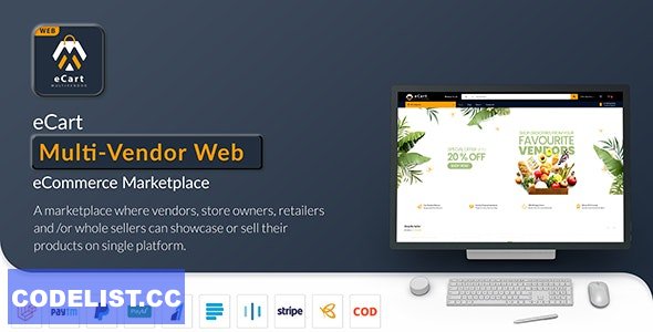 eCart Web v1.0.9 - Multi Vendor eCommerce Marketplace