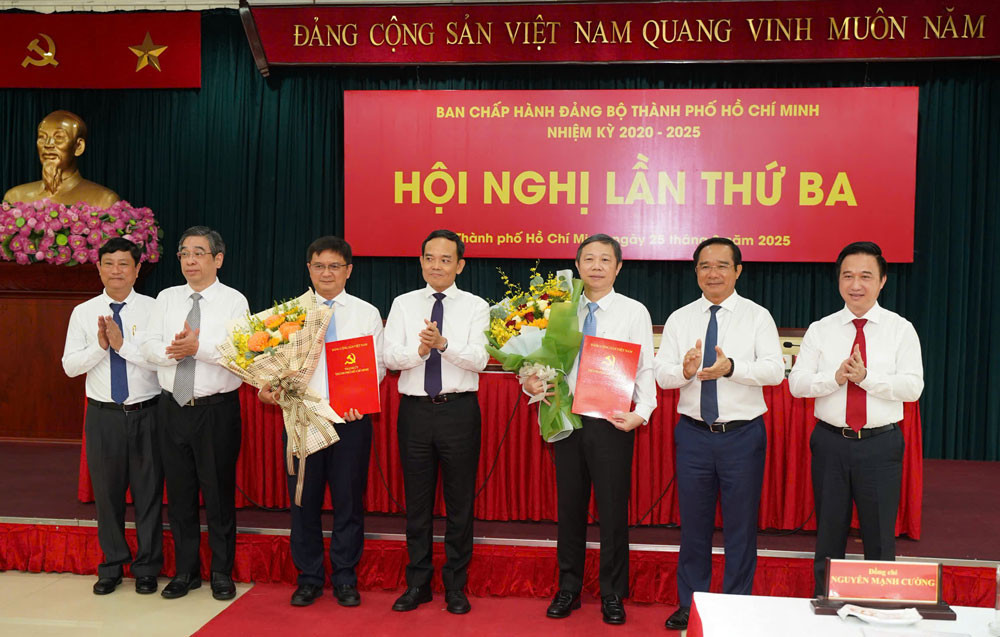 Ông Dương Anh Đức làm Trưởng Ban Tuyên giáo và Dân vận Thành ủy TPHCM