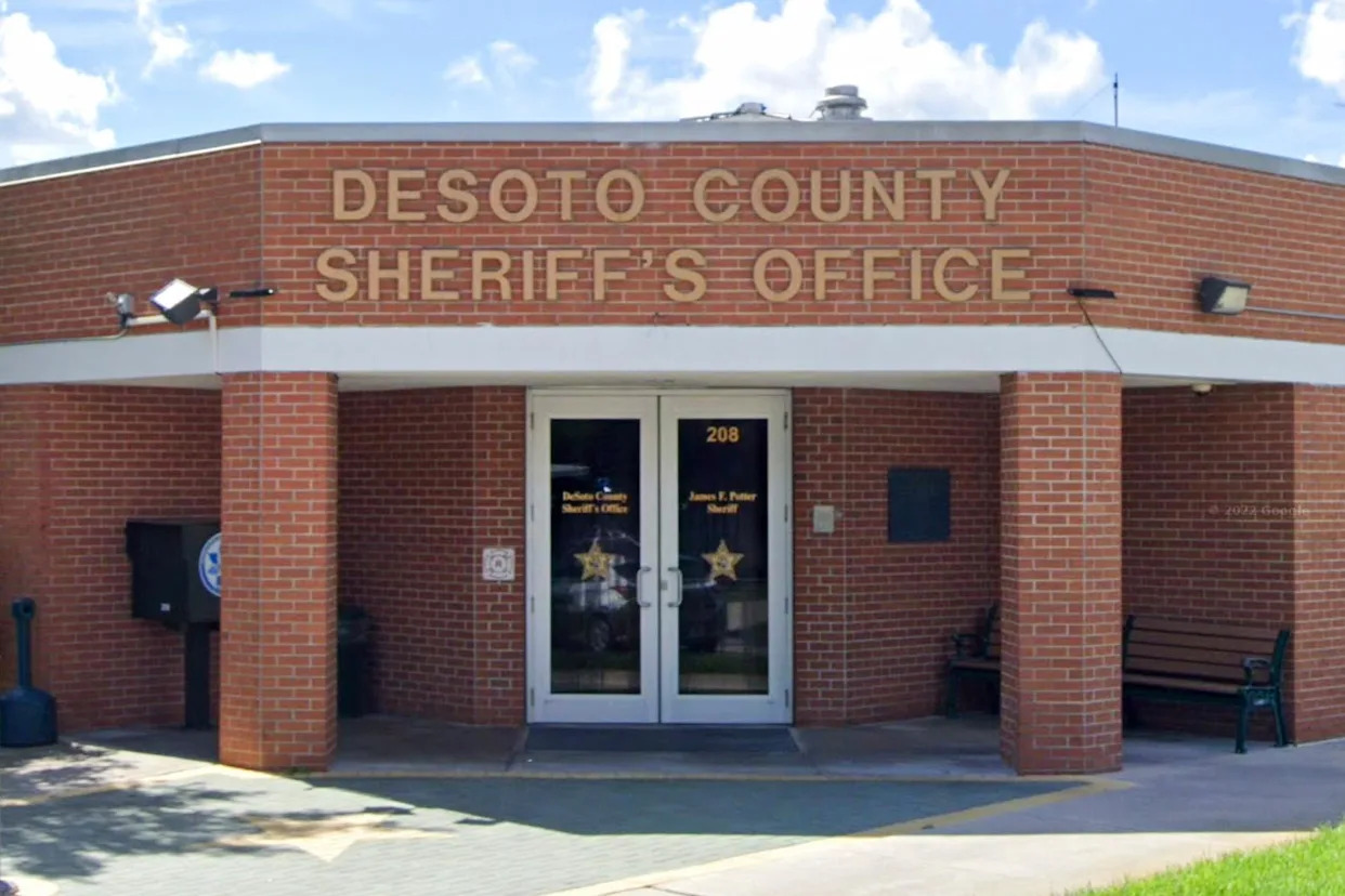 <span>DeSoto County Sheriff's Office in Arcadia, Florida.</span><span>Photograph: Google Maps</span>