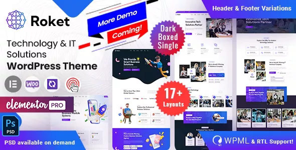 Roket v1.4 - Technology & IT Solutions