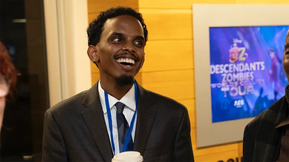 Omar Fateh smiling