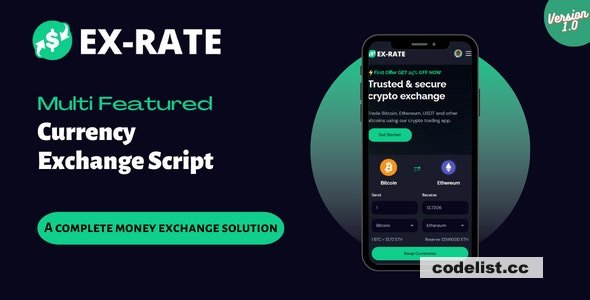 EX-RATE v1.0 - A Complete Money Exchange Solution - nulled