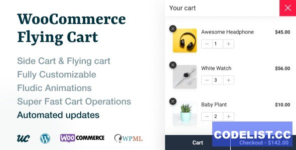 WooCommerce Flying Cart v1.1.9