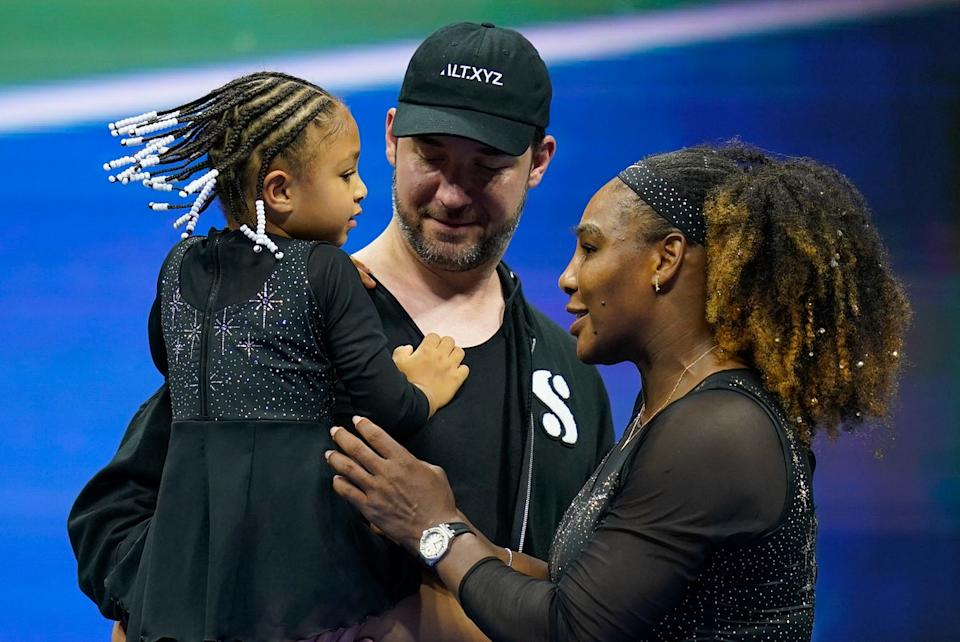Serena Williams tiene dos hijos con su marido, Alexis Ohanian (Copyright 2022 The Associated Press. All rights reserved.)