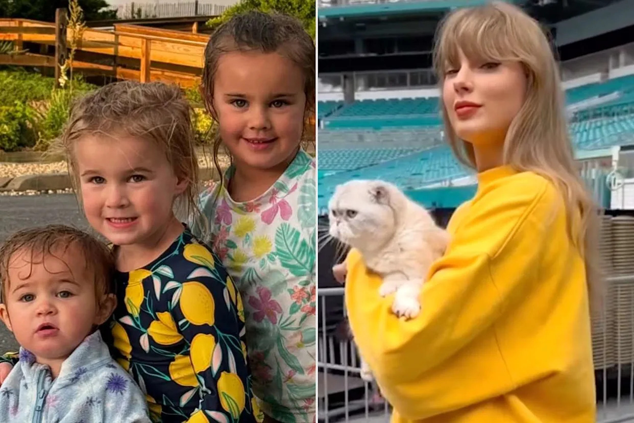 Taylor Swift Says It Was a 'Great Challenge' Introducing Jason Kelce's Kids to Her Cats After He Told Them Cats Were Poisonous
