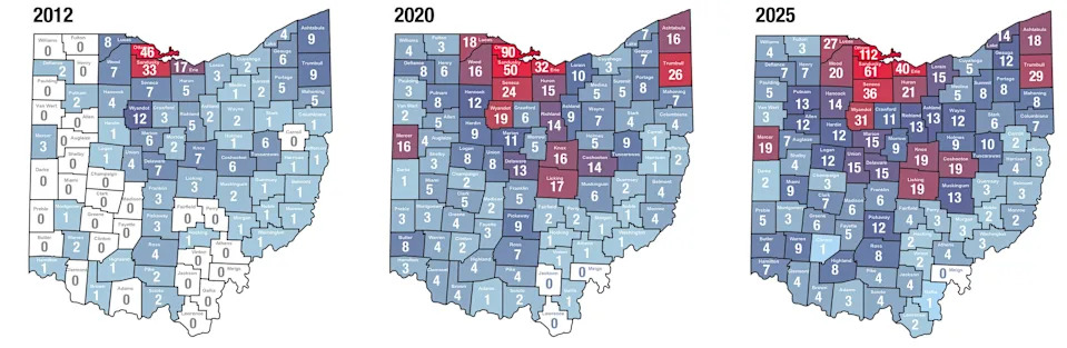 Bald eagles, bobcats and black bears are returning to Ohio