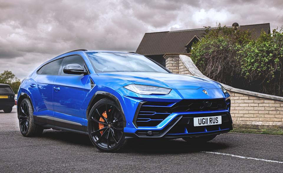 the lamborghini urus...