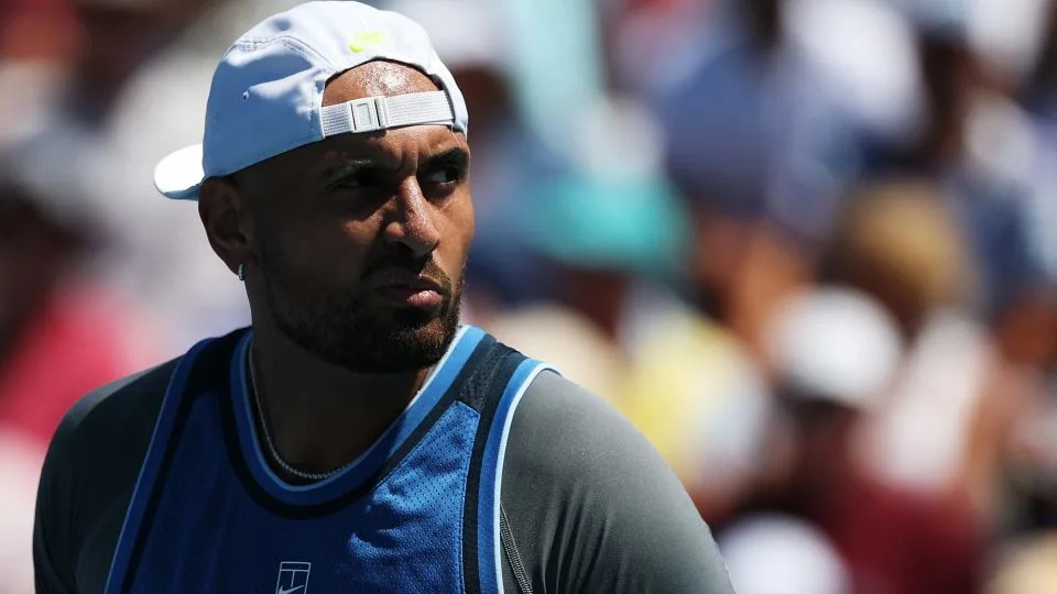 Nick Kyrgios durante un encuentro contra Karen Khachanov en el Abierto de Miami el 21 de marzo. - Al Bello/Getty Images