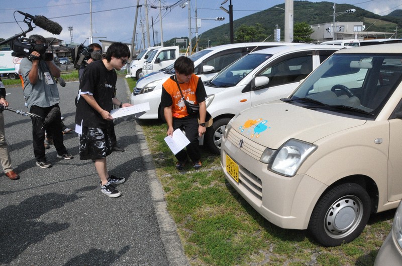 豪雨被災者へ車貸し出し開始　日本カーシェアリング協会が熊本で