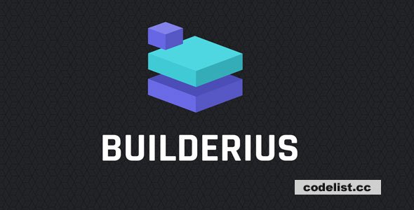 Builderius PRO v0.12.1 - Site builder for WordPress