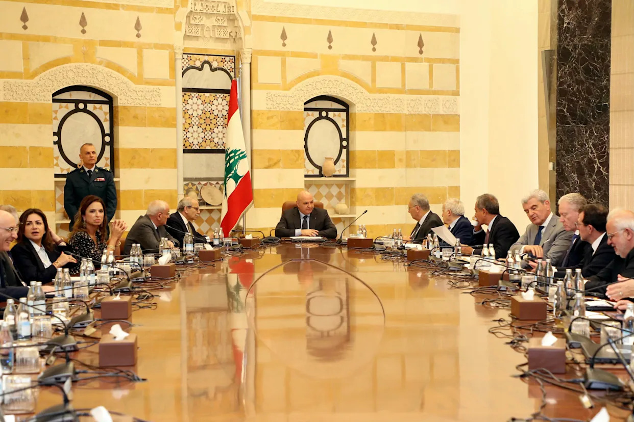 Lebanese cabinet holds more talks on disarming Hezbollah, under US pressure