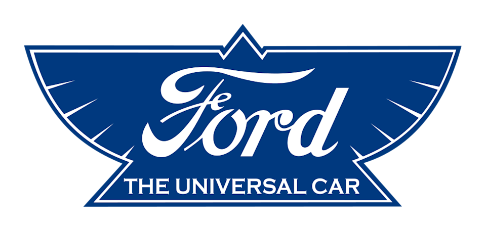 Ford's 1912 logo heralds 