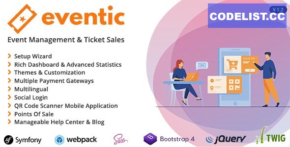 Eventic v1.5 - Ticket Sales and Event Management System