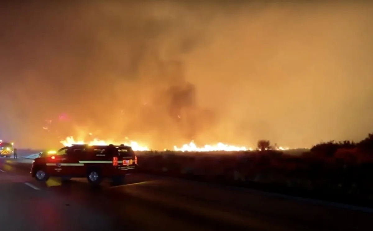 King Fire prompts evacuations in California