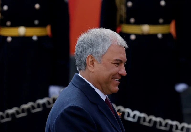 Russian parliament speaker to visit China, Vedomosti says