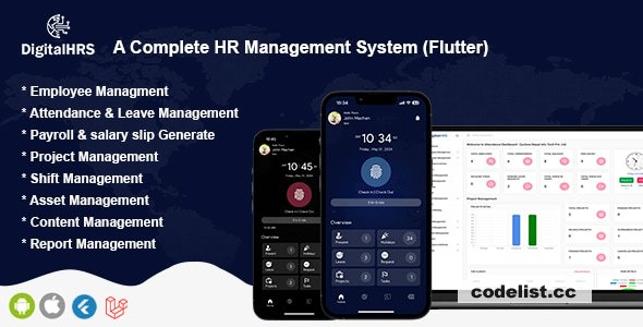 DigitalHR - A Complete HR Management System (Flutter) - 27 February 2025
