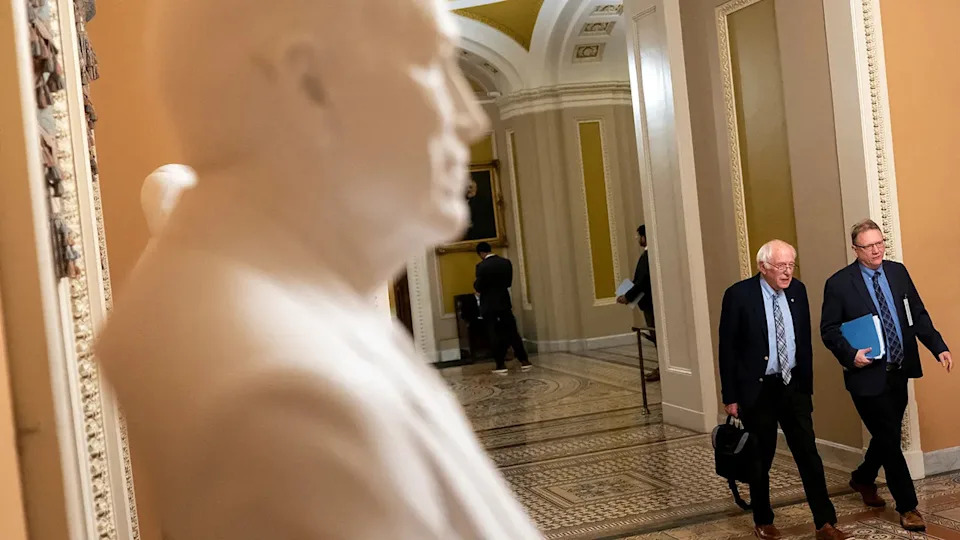 Bernie Sanders Capitol Hill July 2025