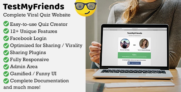 TestMyFriends v1.3.1 - Complete Viral Friend Quiz Website TestMyFriends v1.3.1 - Complete Viral Friend Quiz Website