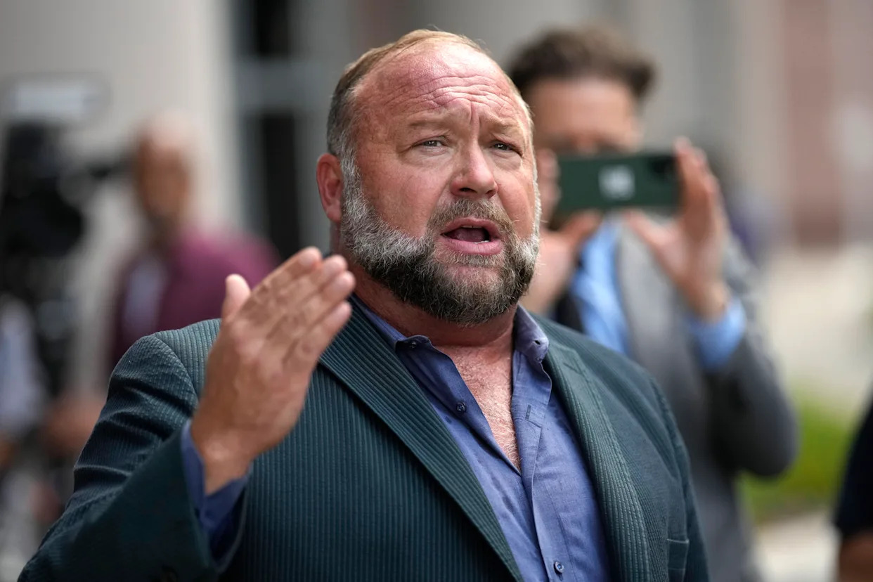 Judge appoints receiver to sell off Alex Jones's Infowars assets to help pay Sandy Hook families