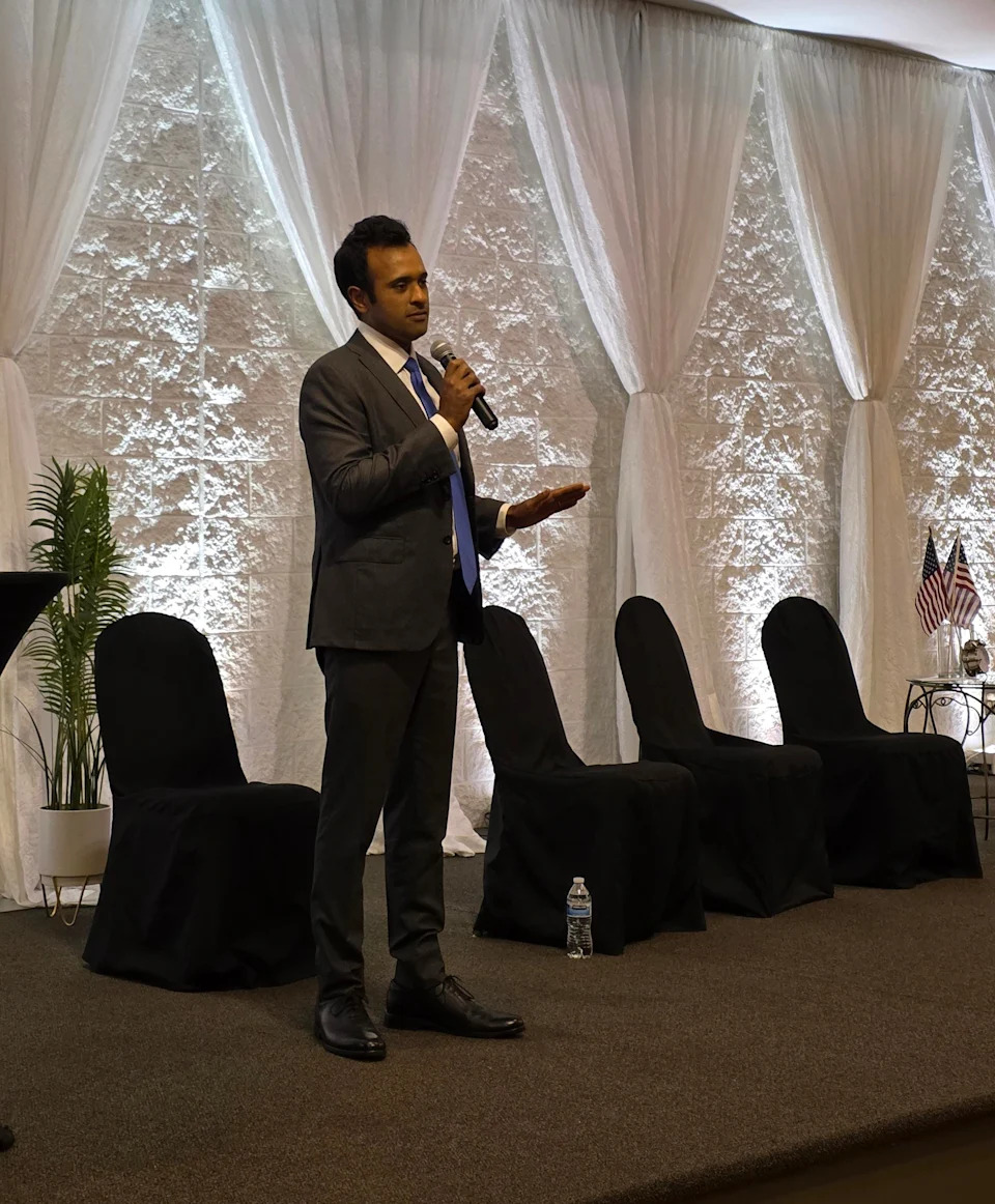 Ohio gubernatorial candidate Vivek Ramaswamy says he wants to push education standards