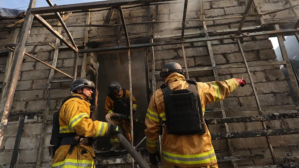Latest Russian missile and drone attacks across Ukraine kill at least two and injure 33
