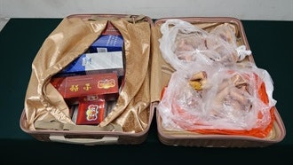 內地旅客攜未完稅香煙及生肉經深圳灣口岸入境    罪成判囚3個月