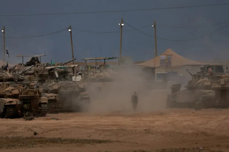 Israel bombards Gaza City overnight; Hamas leader due in Cairo in bid to salvage ceasefire talks