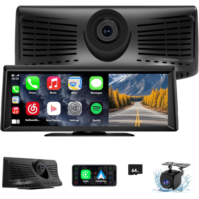 Amazon's $140 CarPlay Dash Cam Screen Is on Sale for Just $80, and It's the 'Best of the Best'