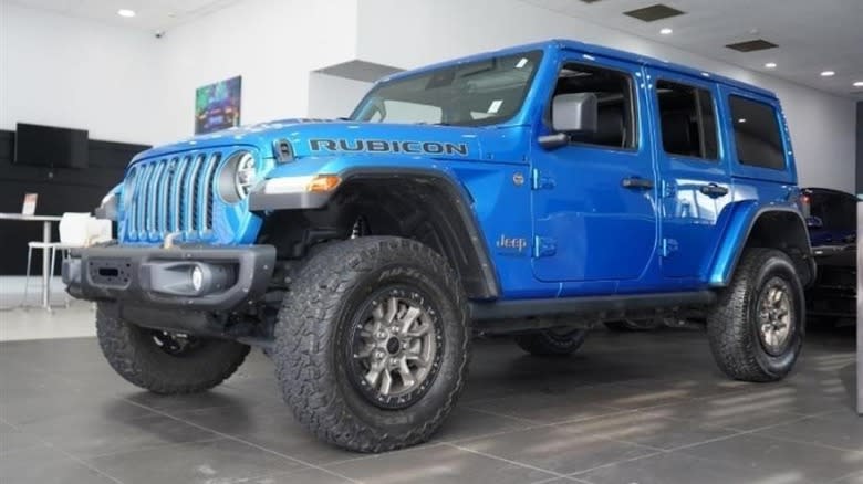 Blue Wrangler Rubicon 392