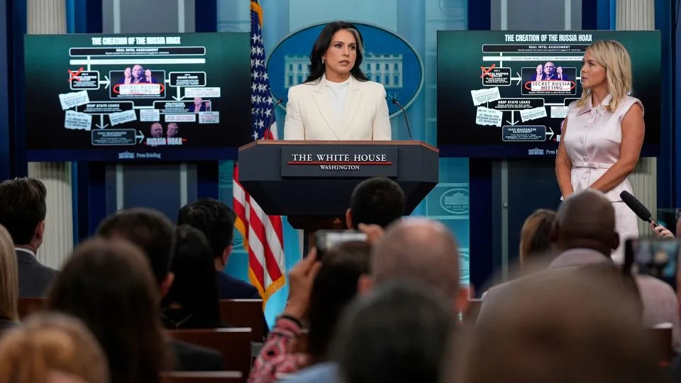 How Tulsi Gabbard is trying to rewrite the history of the 2016 election