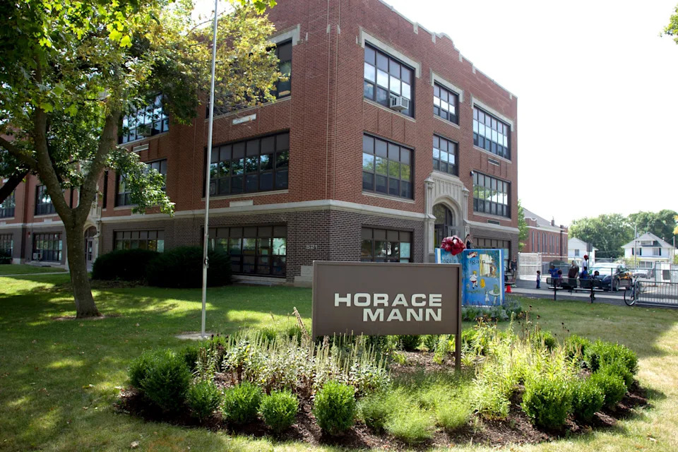 A file photo of Horace Mann elementary taken on Sept. 19, 2013.