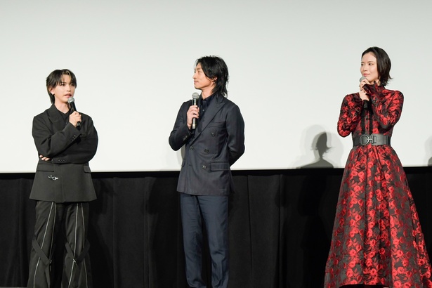 映画「男神」完成披露舞台あいさつより