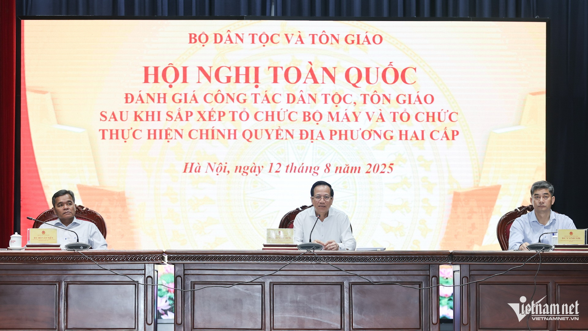 Ngành Dân tộc và Tôn giáo phải góp phần vào 3 chữ An ninh, An dân, An sinh