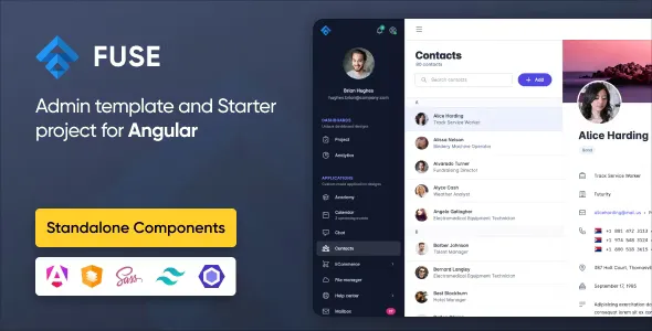 Fuse - Angular 18+ Admin Template v19.0.0