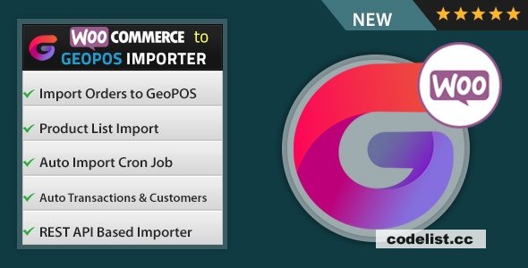 WooCommerce to Geo POS Importer v2.0