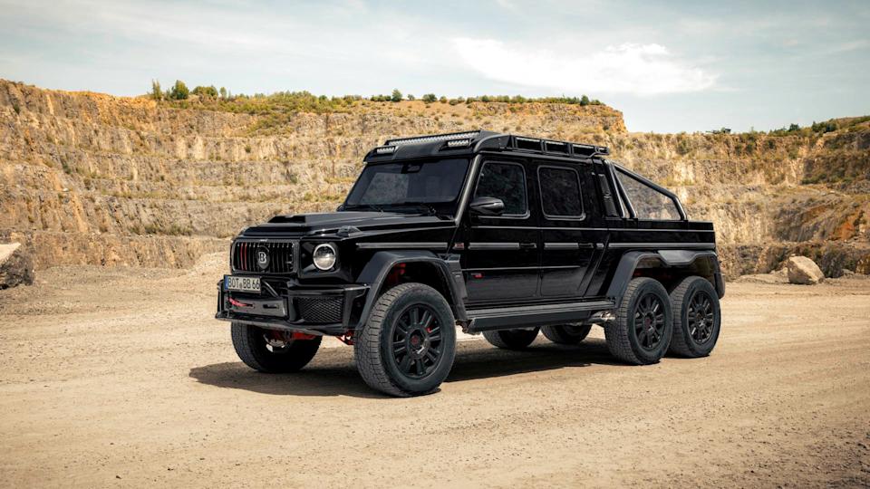Brabus Unveils $1.26 Million XLP 800 6x6 Adventure Pickup