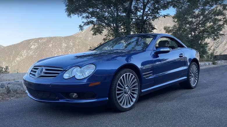 This Manual-Swapped Mercedes-Benz SL55 AMG Will Make You Actually Want An R230