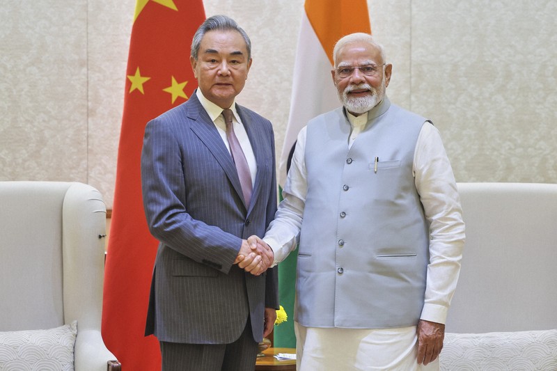 インドのモディ首相、7年ぶり訪中へ　習氏との会談「楽しみ」
